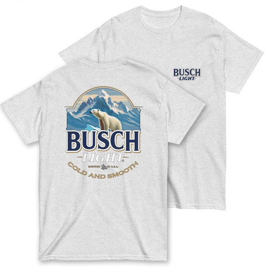 Busch Light Cold & Smooth Polar Bear T-Shirt Hoodie, Sweatshirt | WearSparks.com