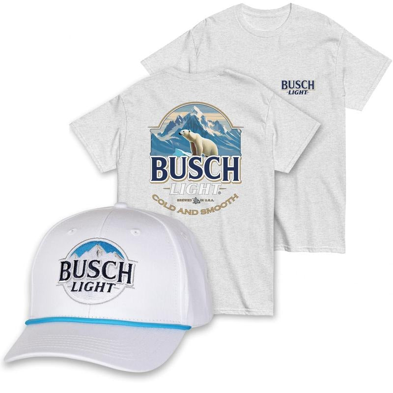 Busch Light Cold T-Shirt, Unisex Cotton shirt Hoodie, Sweatshirt | WearSparks.com