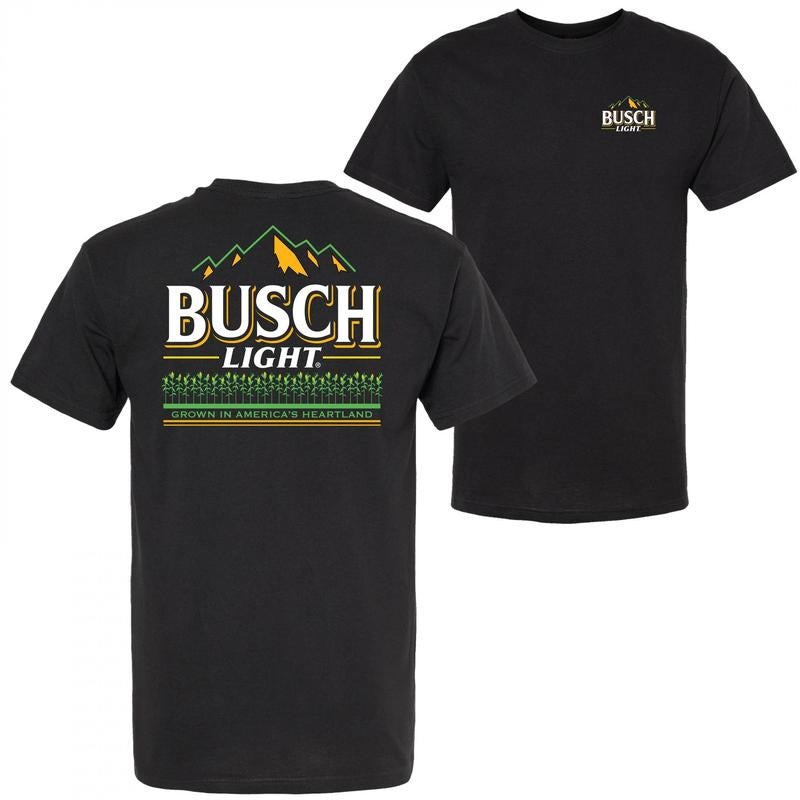 Busch Light Corn Field White Text Front And Back T-Shirt Hoodie, Sweatshirt | WearSparks.com