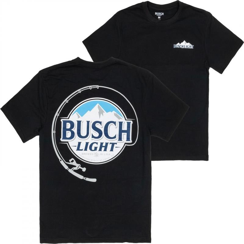 Busch Light Fishing Pole Front and Back Print T-Shirt Hoodie, Sweatshirt | WearSparks.com