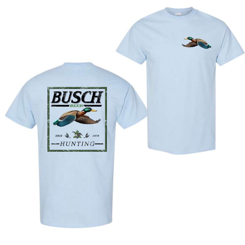 Busch Light Hunting Duck T-Shirt , For Him , For Her Classic Cotton Hoodie, Sweatshirt | WearSparks.com