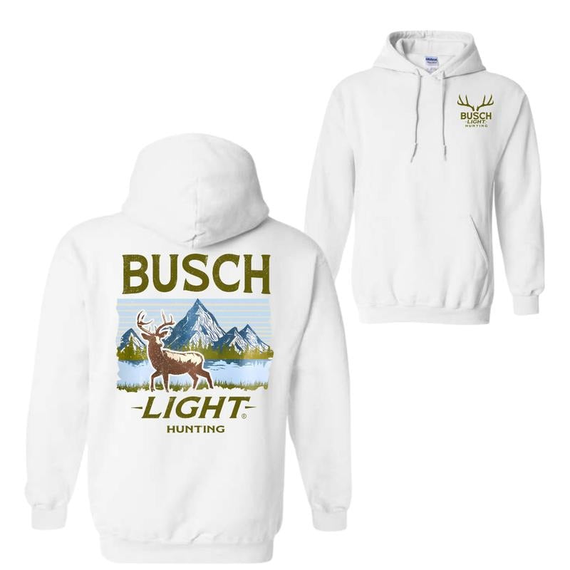 Busch Light Hunting Hoodie Sweatshirt T-Shirt, Unisex Shirt, For Men, For Women | WearSparks.com