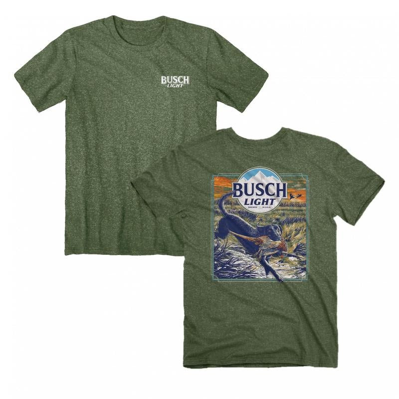 Busch Light Pheasant Hunt Front and Back T-Shirt Hoodie, Sweatshirt | WearSparks.com
