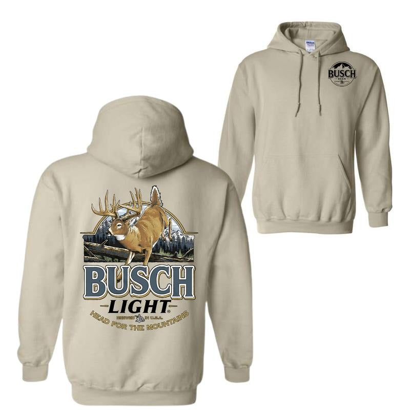 Busch Light, Head for the Mountains, Hunter Beer, Beer Shirt Hoodie, Sweatshirt | WearSparks.com