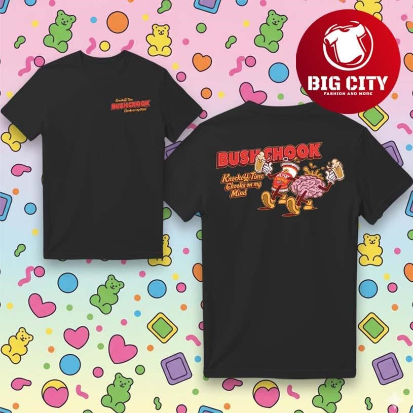 Bush Chook Knock Off Time 2025 Two Sided Shirt