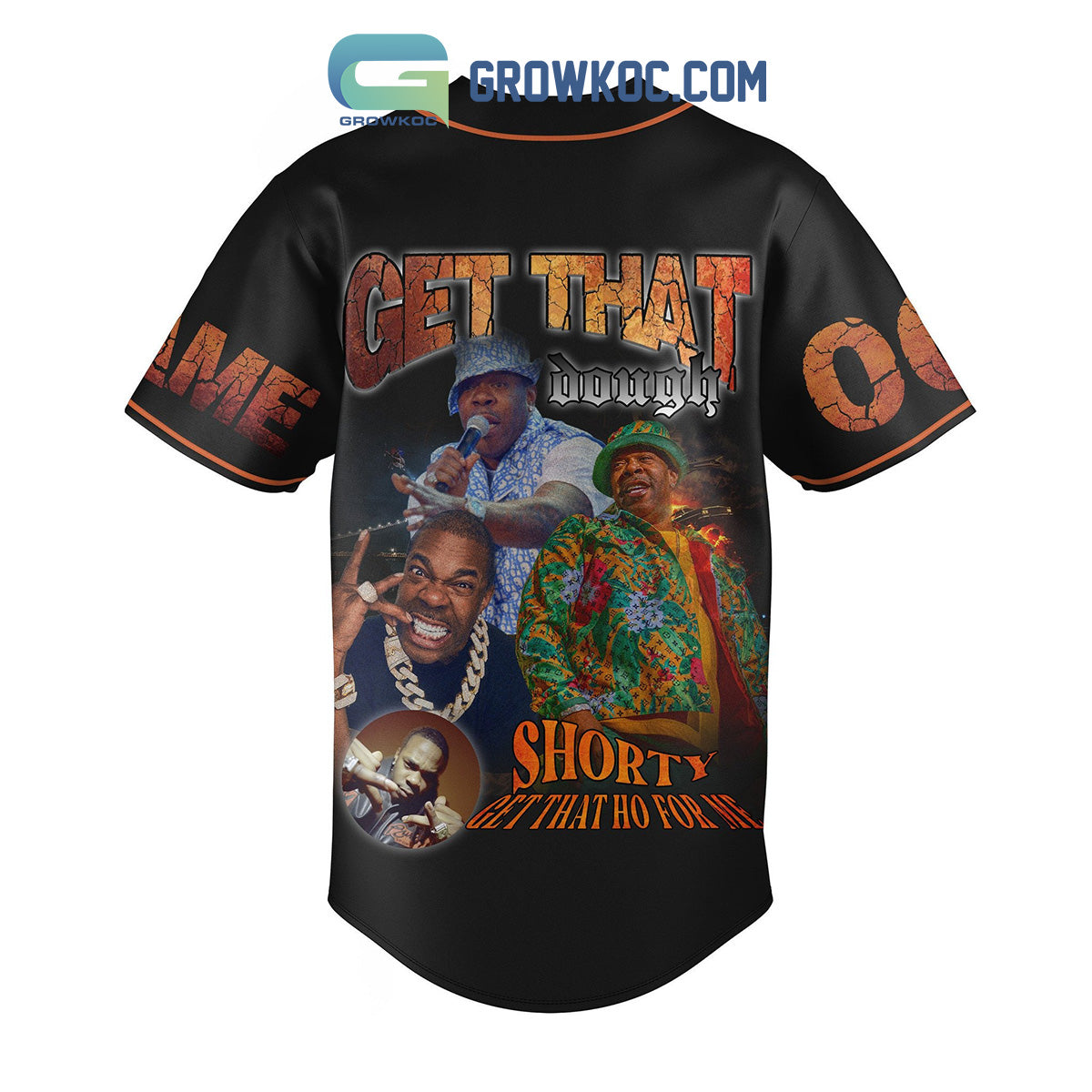 Busta Rhymes Blockbusta Tour 2024 Personalized Baseball Jersey