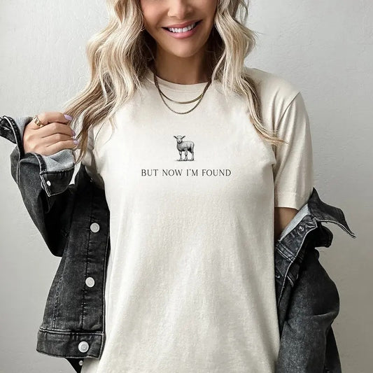 But Now I'm Found Christian T-shirt, Christian Gift, Retro Jesus Teestyle{n002}2 Hoodie, Sweatshirt | WearSparks.com