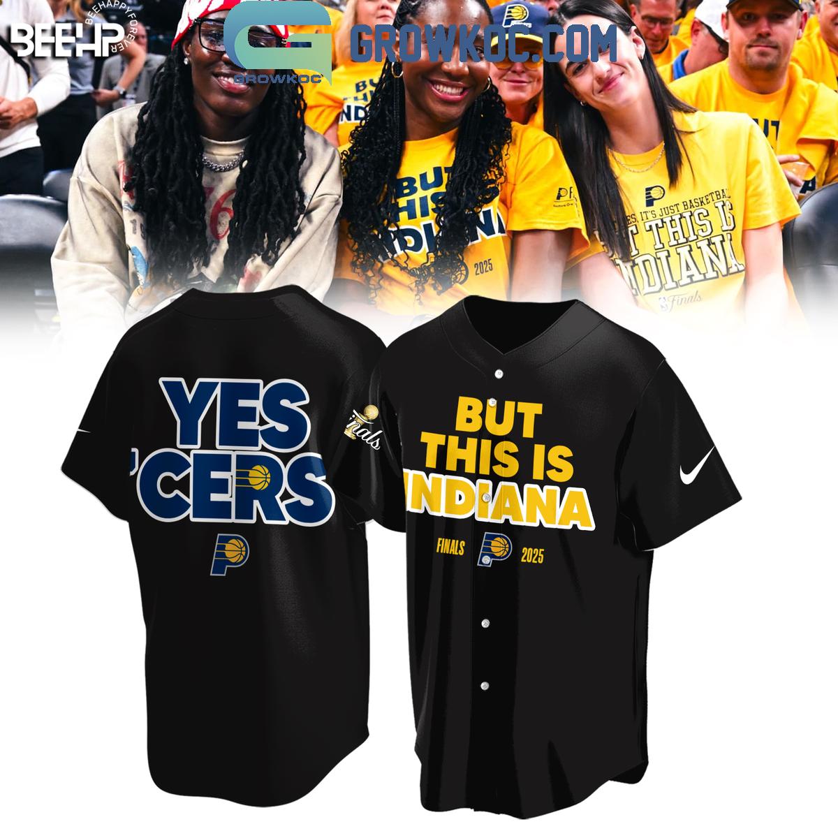 But This Is Indiana NBA Finals 2025 Yes Cers Baseball Jersey