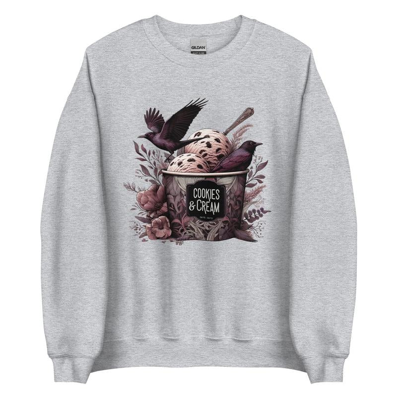 Butcher And Blackbird Sweatshirt, Cookies And Cream Hoodie, Ice Cream Milked April 10 - April 13 Unisex Soft Crewneck...