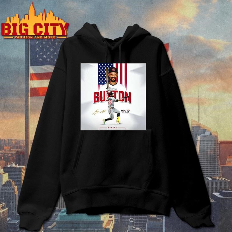 Byron Buxton Team Usa World Baseball Classic Signature Shirt