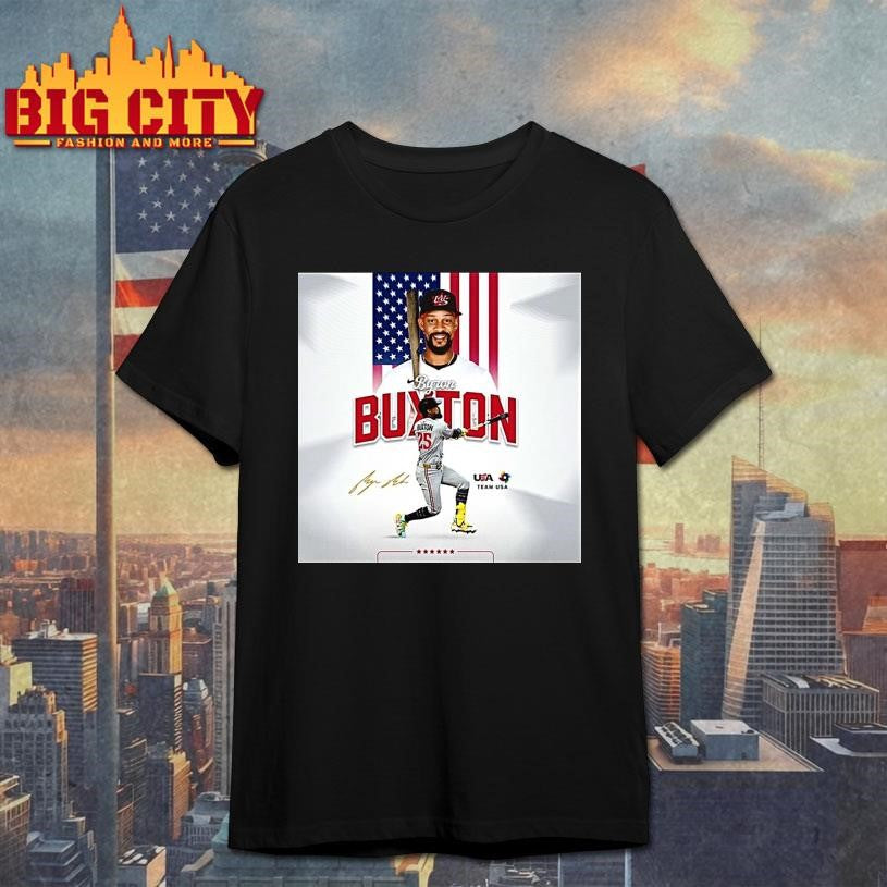 Byron Buxton Team Usa World Baseball Classic Signature Shirt