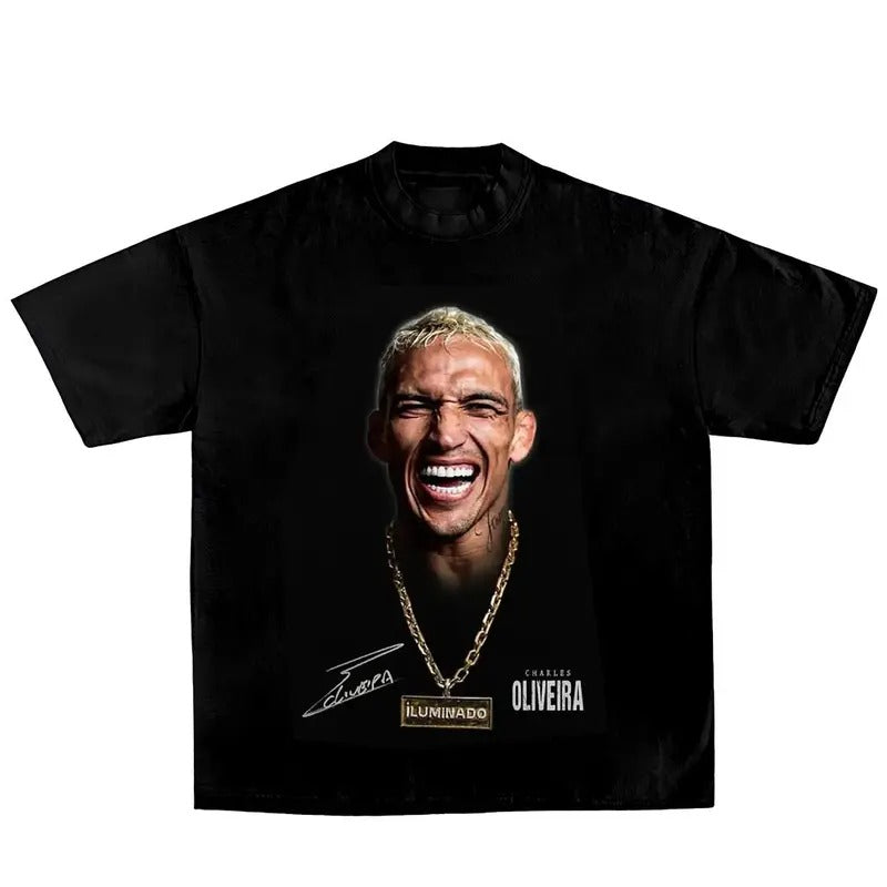CHARLES OLIVEIRA V2 TEE, Boxing Shirt, Boxer Tee, Sports Shirt, UFC Shirt, Workout T-shirt, Gift for Him Her Crewneck...