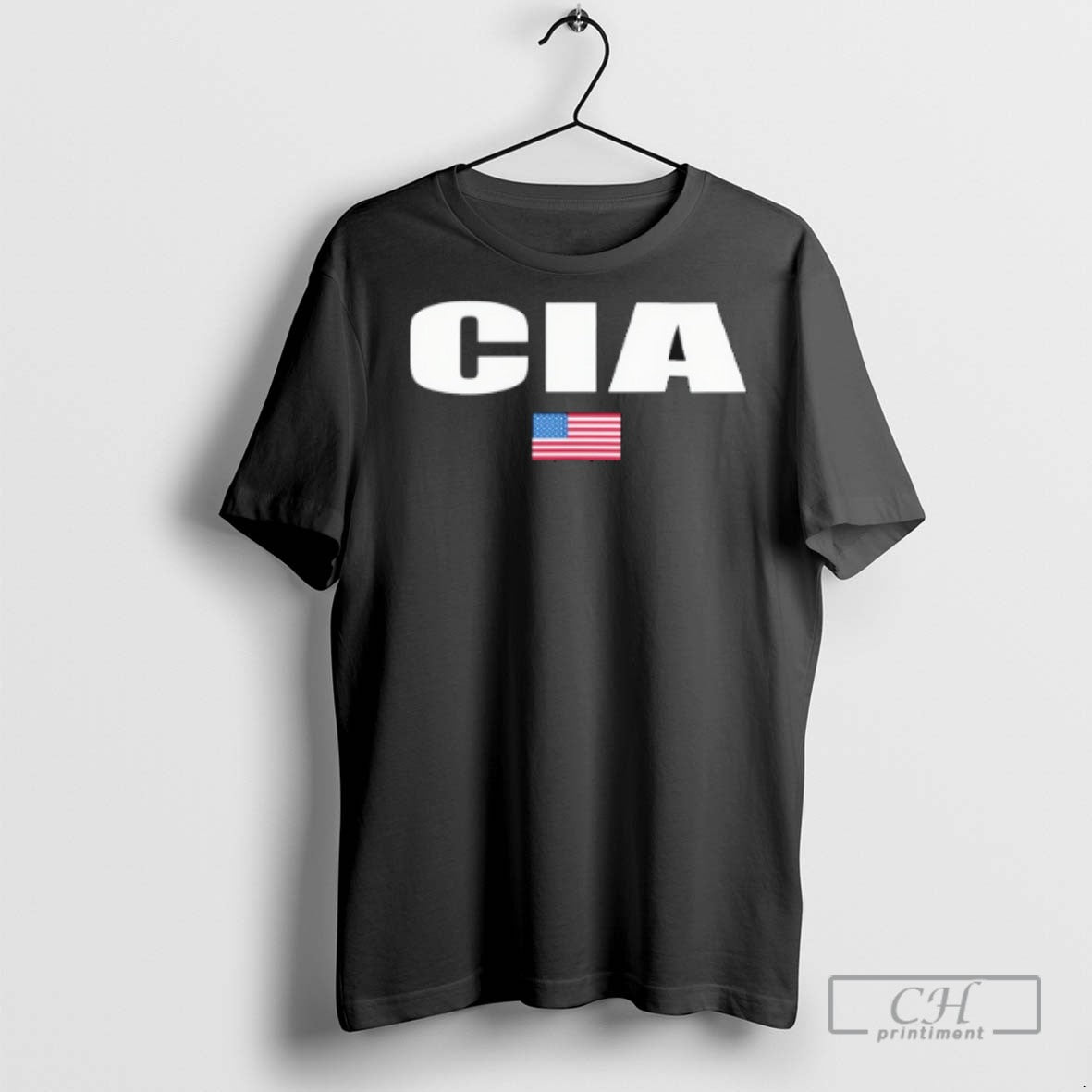 Cia Usa Flag T Shirts