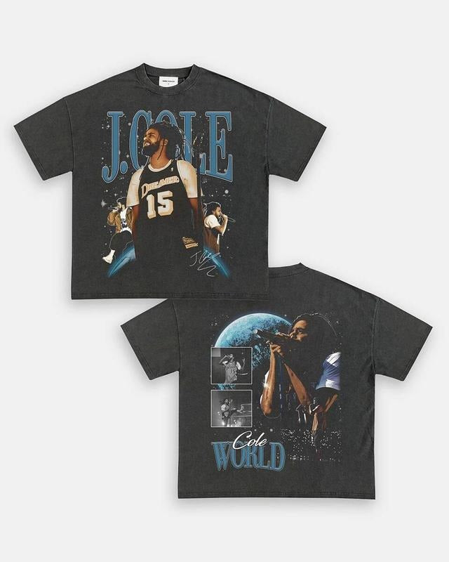 COLE WORLD V2 TEE - SWEATSHIRT - HOODIE 2SIDES GRAPHIC TEES, MUSIC TOUR, GIFT FOR FANS TTP | WearSparks.com