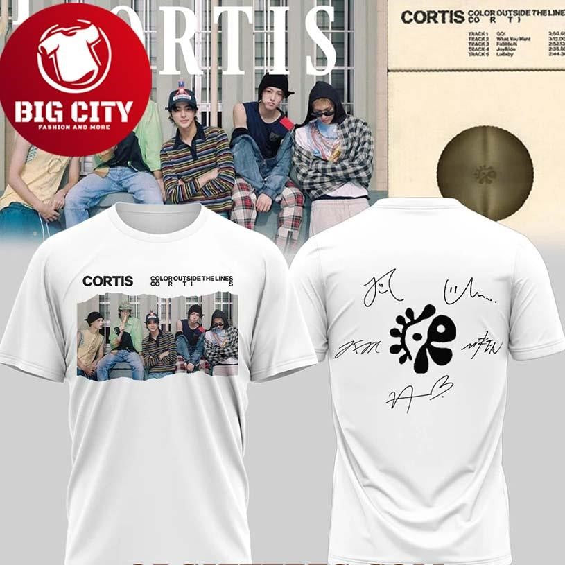 CORTIS COLOR OUTSIDE THE LINES Special Edition Two Sided Shirt