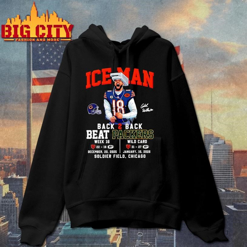 Caleb Iceman Back 2 Back Beat Packers Shirt