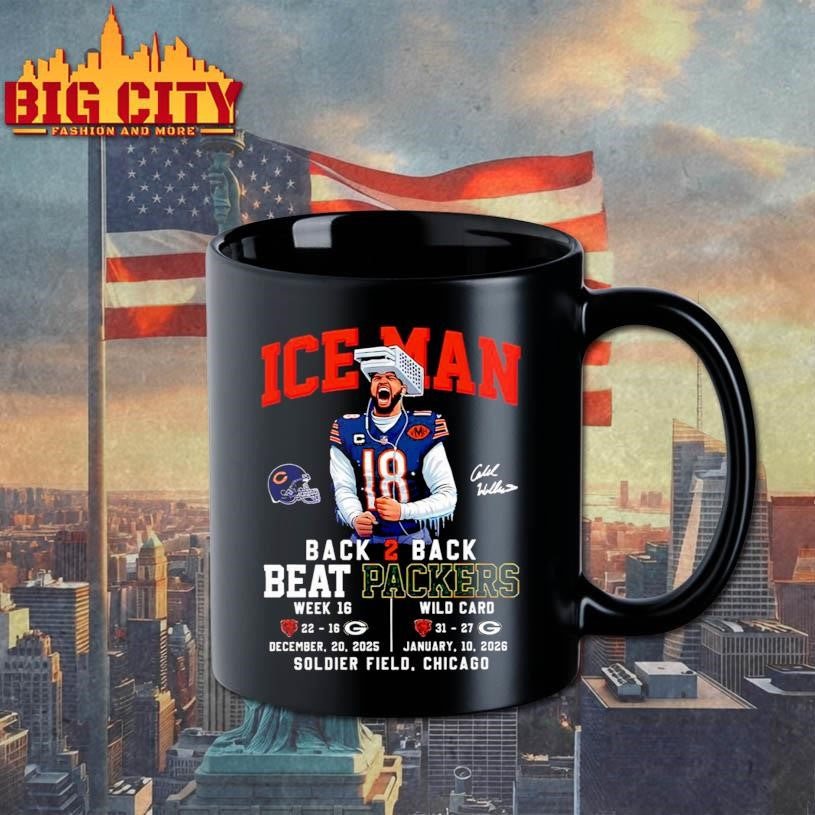 Caleb Iceman Back 2 Back Beat Packers Shirt