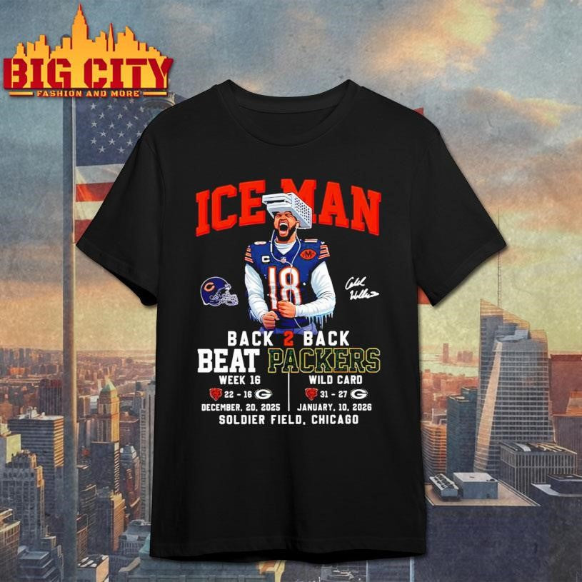 Caleb Iceman Back 2 Back Beat Packers Shirt