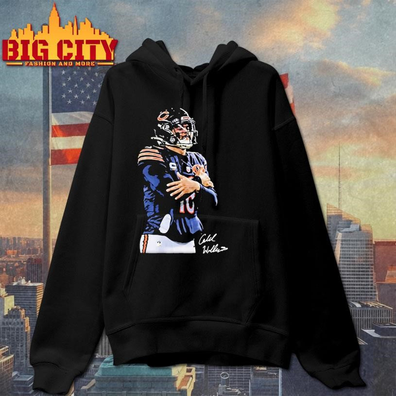 Caleb Williams Cold Chicago Football Shirt