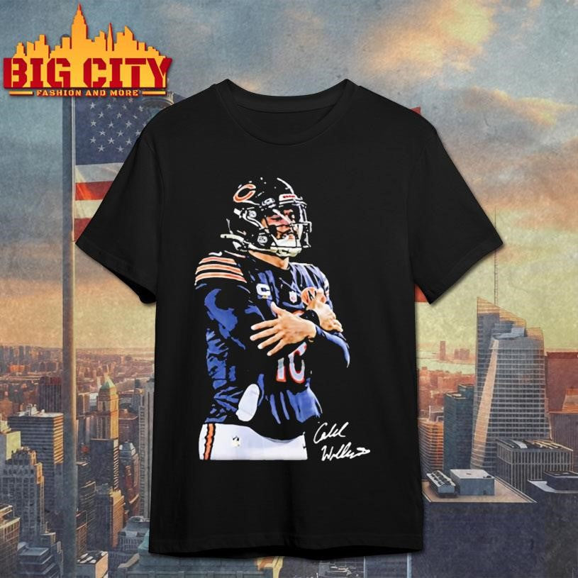 Caleb Williams Cold Chicago Football Shirt