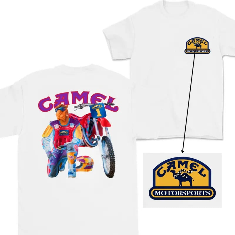 Camel Super Cross Vintage Tee, Racing 1993 T-Shirt for Men, Classic Cotton Tee Hoodie, Sweatshirt | WearSparks.com