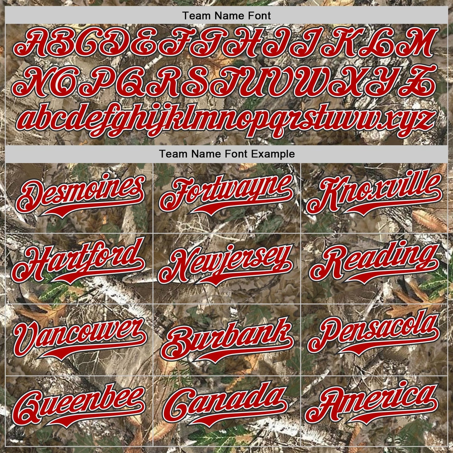 Custom Camo Red White-Black Woodland Forest Camouflage Authentic Salute To Service Baseball Jersey