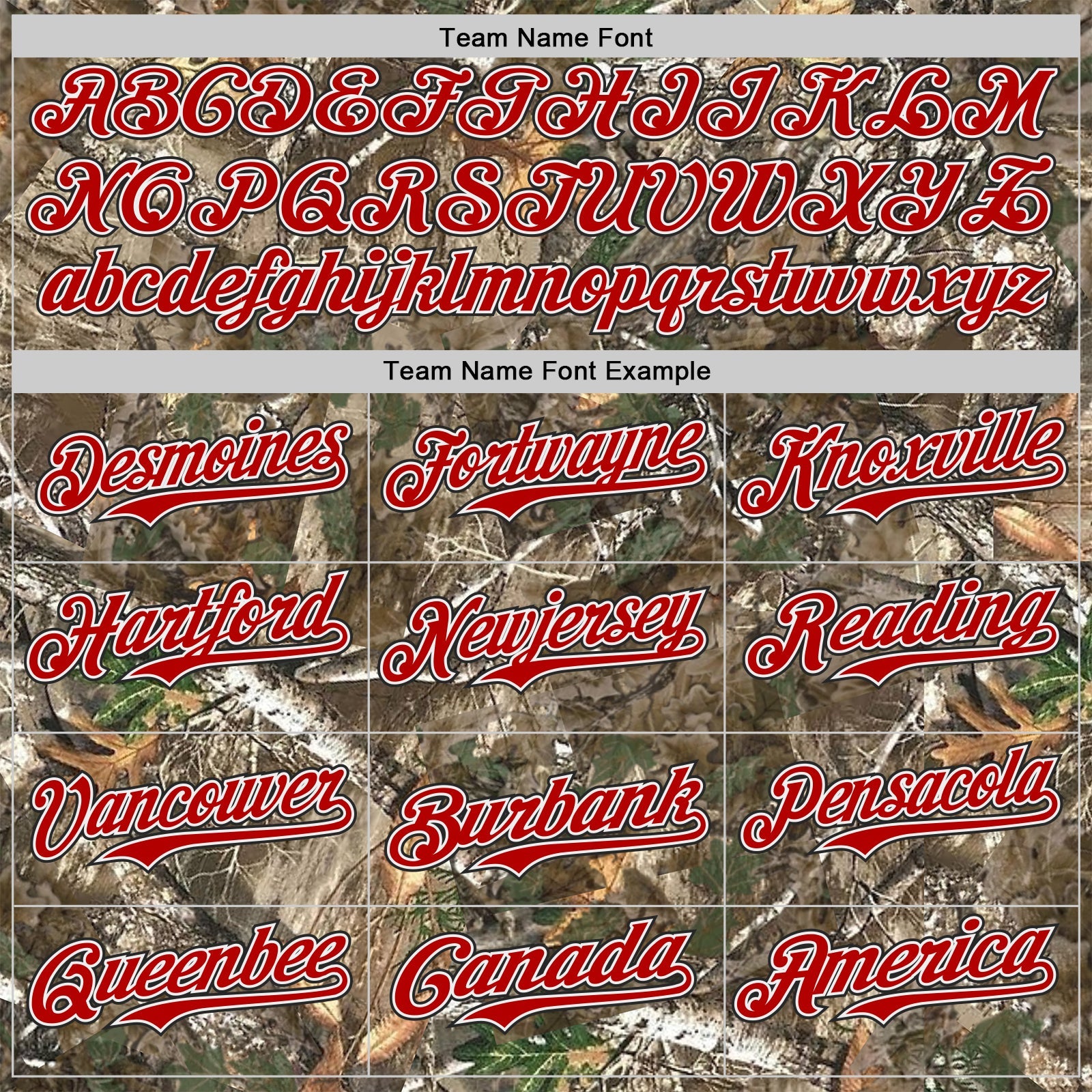 Custom Camo Red White-Black Woodland Forest Camouflage Authentic Salute To Service Baseball Jersey
