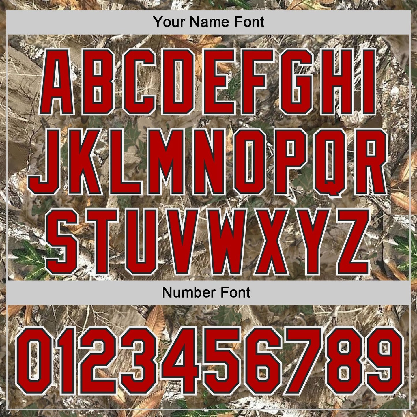 Custom Camo Red Black-White Woodland Forest Camouflage Authentic Salute To Service Baseball Jersey