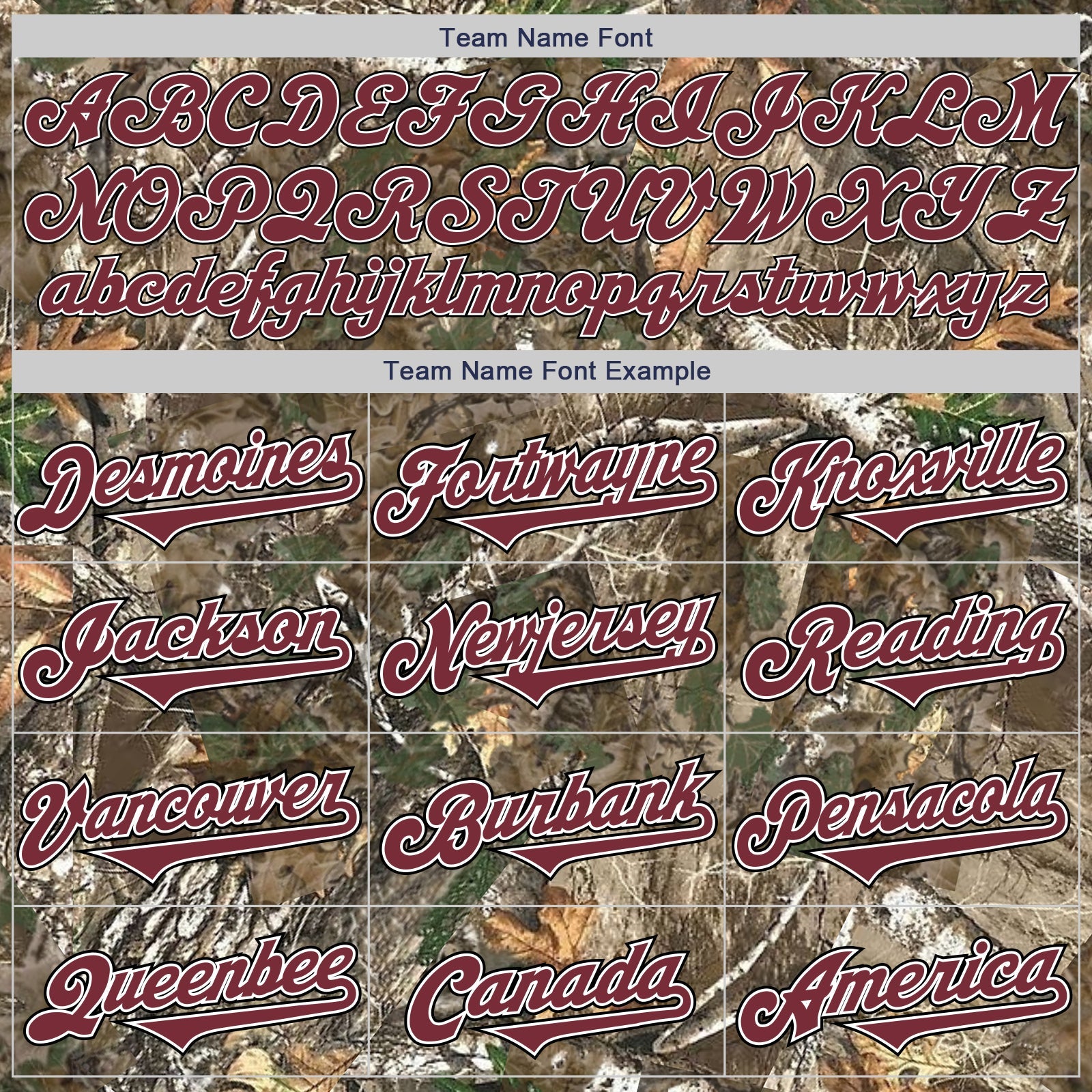 Custom Camo Burgundy White-Black Woodland Forest Camouflage Authentic Salute To Service Baseball Jersey