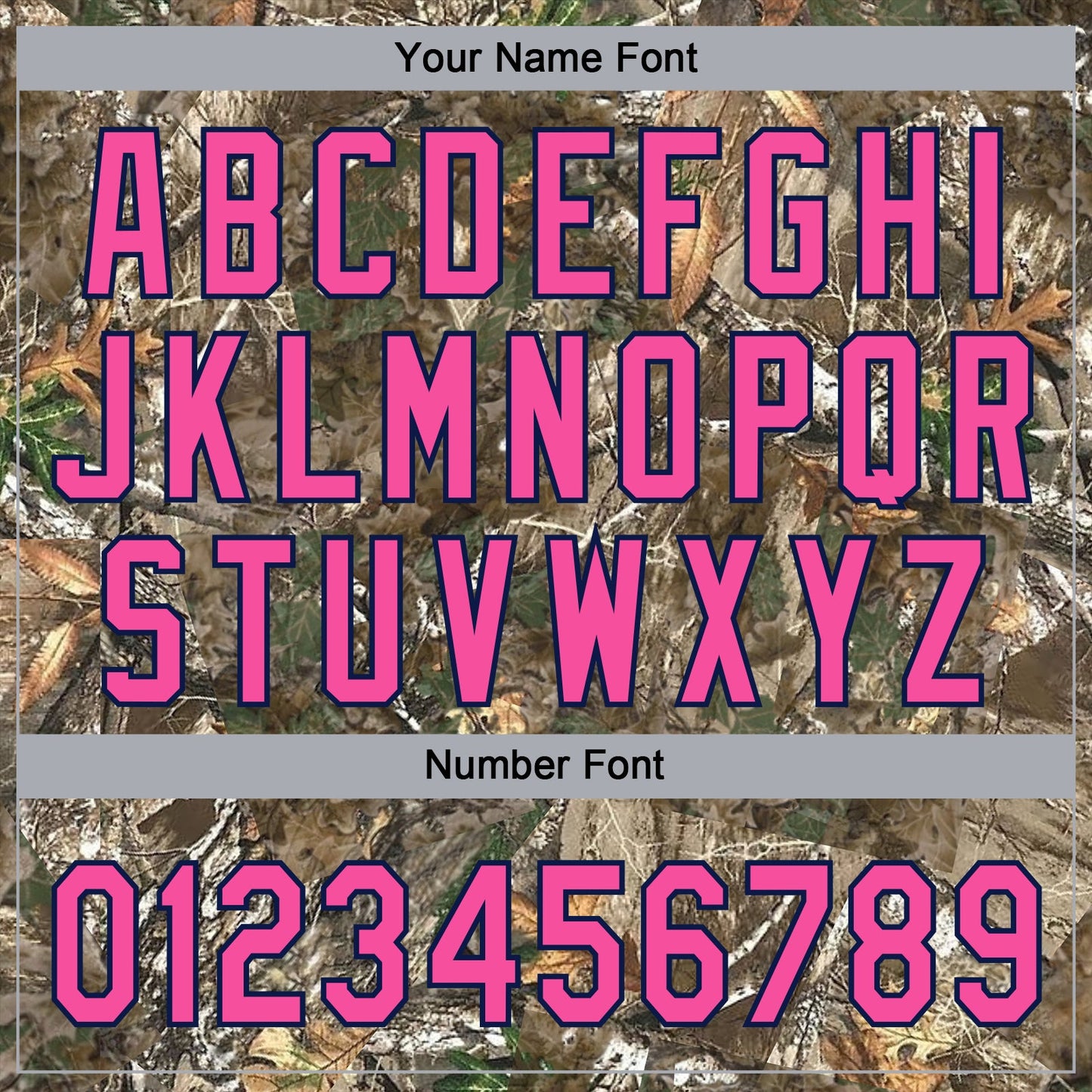 Custom Camo Pink-Navy Woodland Forest Camouflage Authentic Salute To Service Baseball Jersey