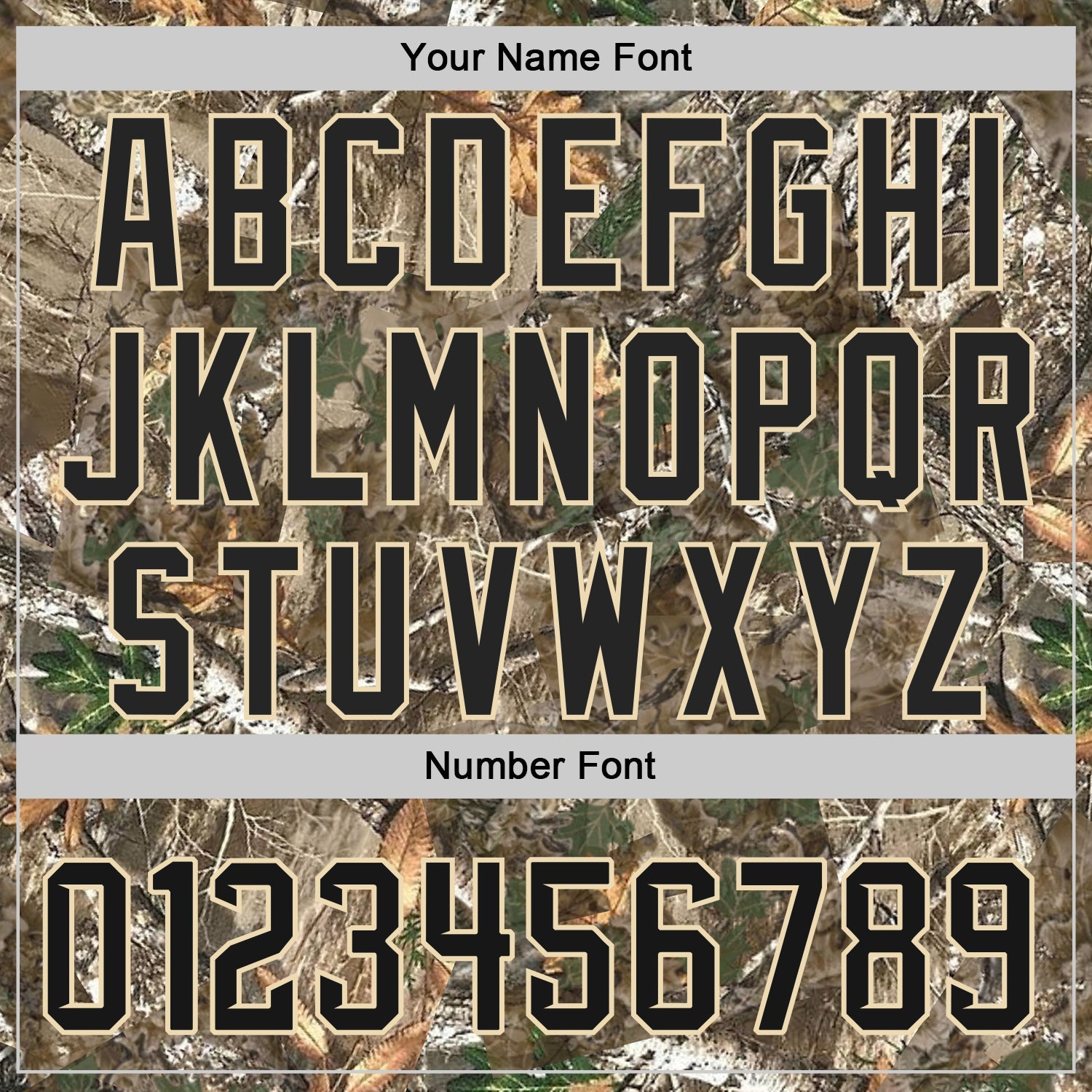 Custom Camo Black-Cream Woodland Forest Camouflage Authentic Salute To Service Baseball Jersey