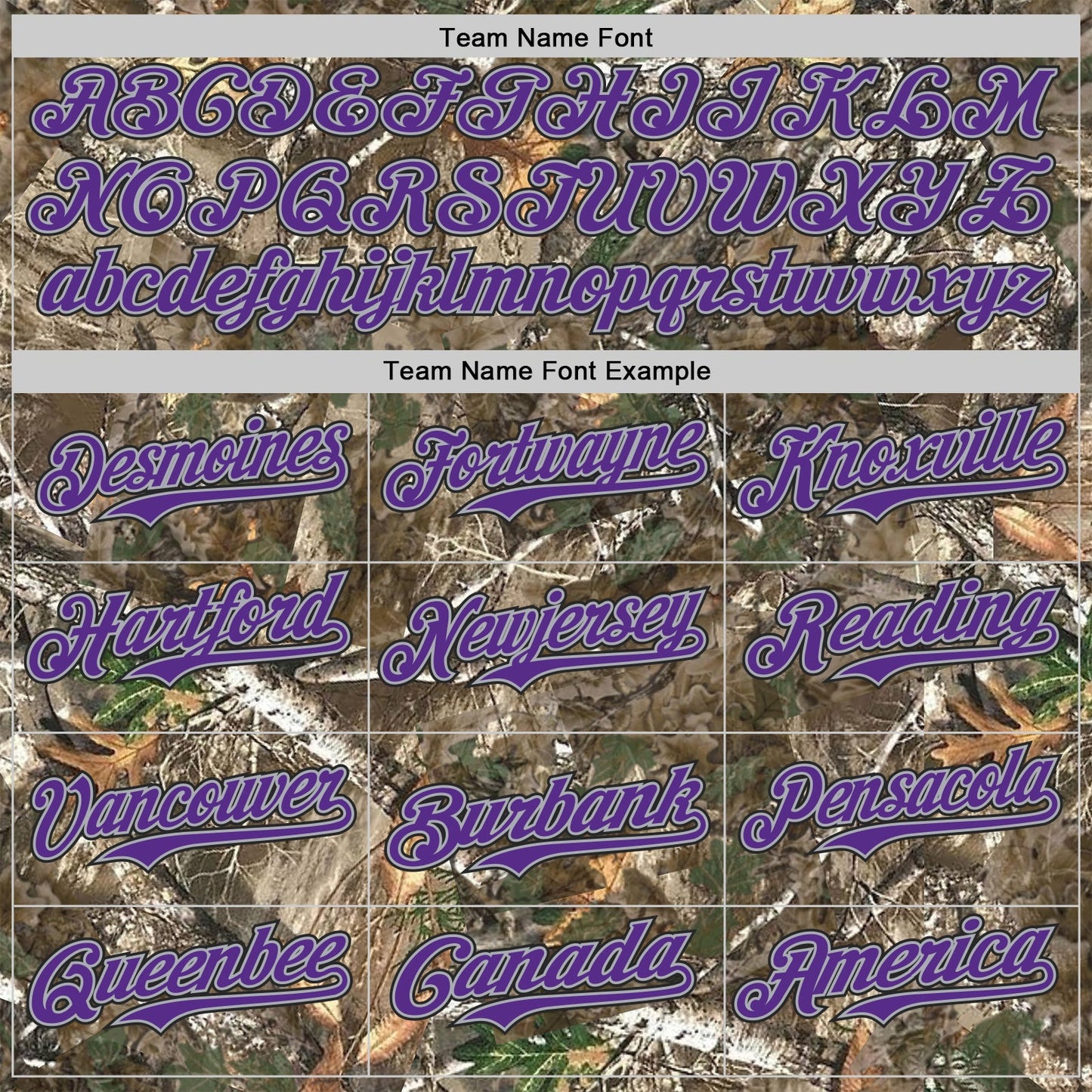 Custom Camo Purple Gray-Black Woodland Forest Camouflage Authentic Salute To Service Baseball Jersey