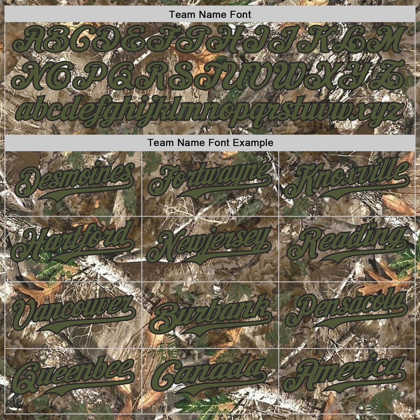 Custom Camo Olive-Black Woodland Forest Camouflage Authentic Salute To Service Baseball Jersey
