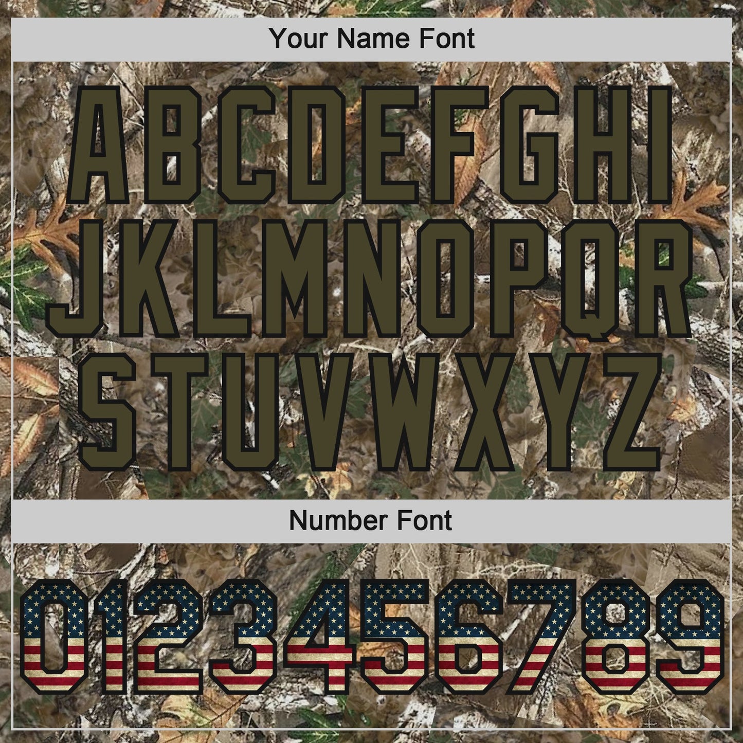 Custom Camo Vintage USA Flag Olive-Black Woodland Forest Camouflage Authentic Salute To Service Baseball Jersey