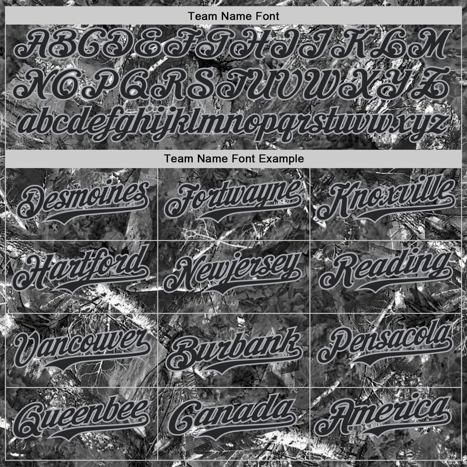 Custom Camo Black-Gray Woodland Forest Camouflage Authentic Salute To Service Baseball Jersey