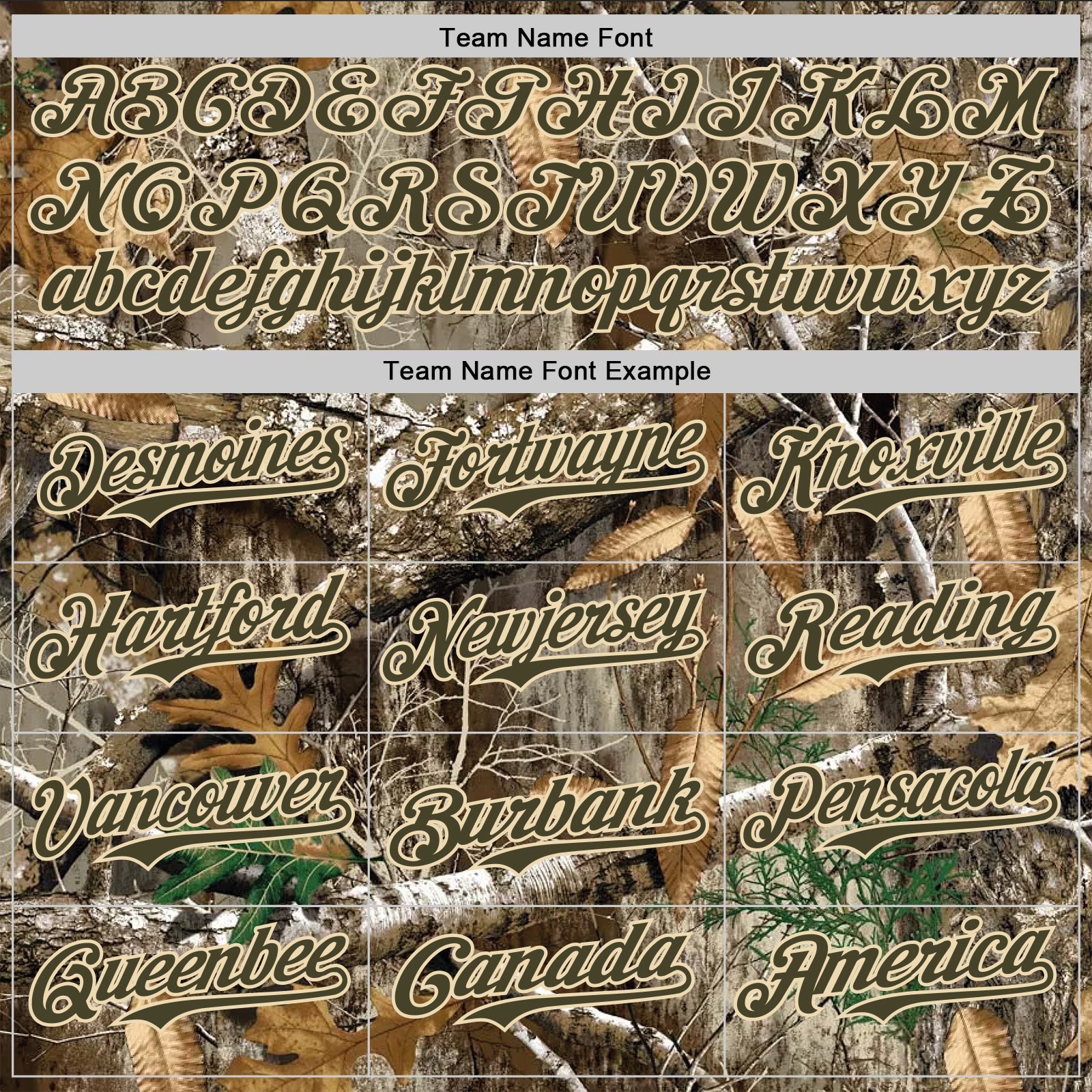 Custom Camo Olive-Cream Woodland Forest Camouflage Authentic Salute To Service Baseball Jersey