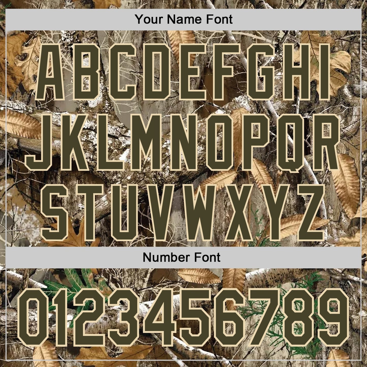 Custom Camo Olive-Cream Woodland Forest Camouflage Authentic Salute To Service Baseball Jersey