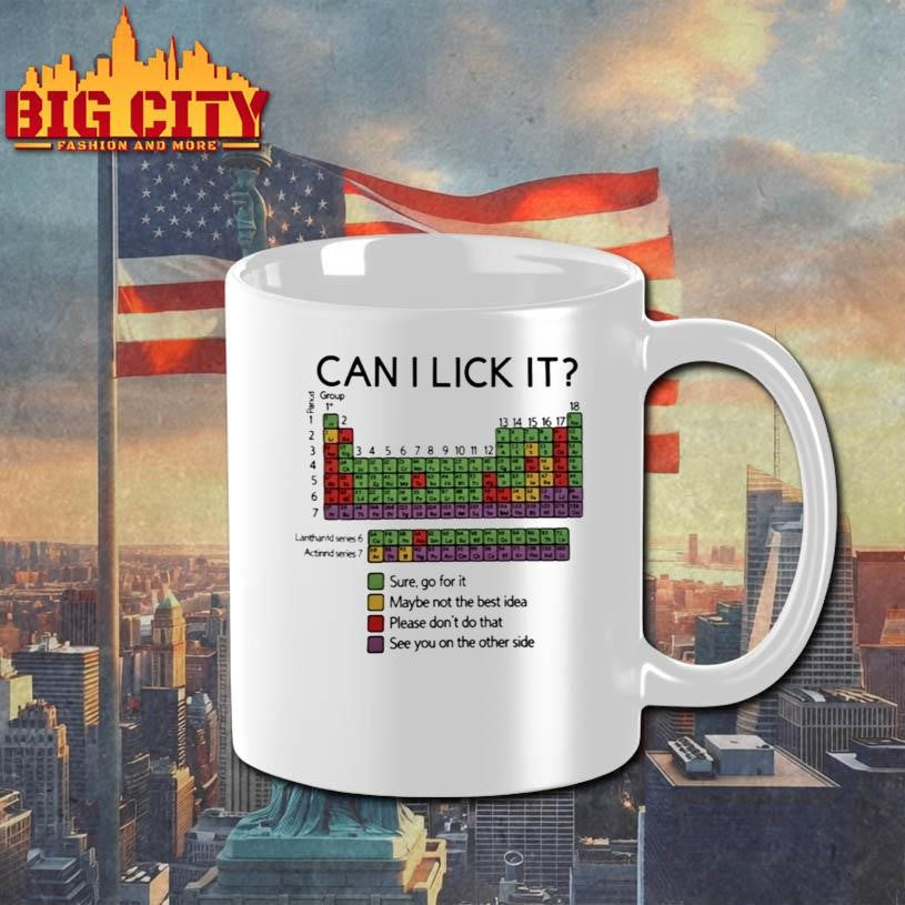 Can I Lick It Chemistry Shirt