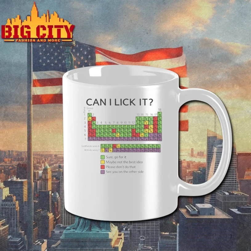 Can I lick It Periodic Table Science shirt