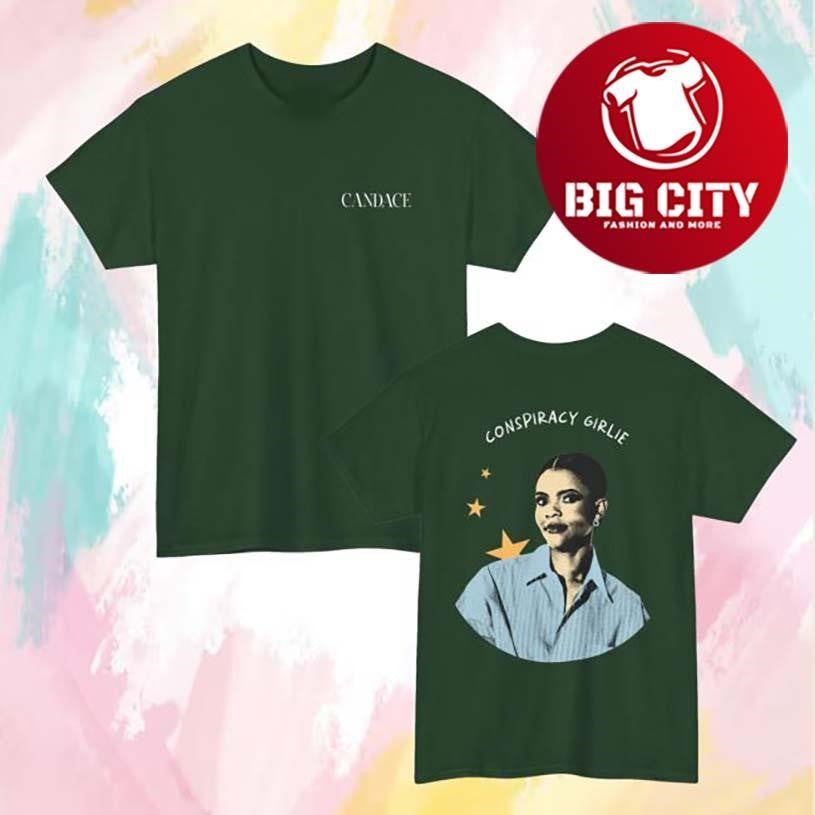 Candace Owens Conspiracy Girlie Two Sided Shirt