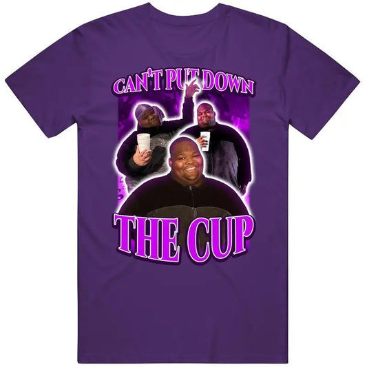 Cant Put Down The Cup Dave Bllunts Fan Funny Joke Gift T Shirt, Funny Meme The God Shirt Tee Unisex T-shirt T-shirt, Meme...