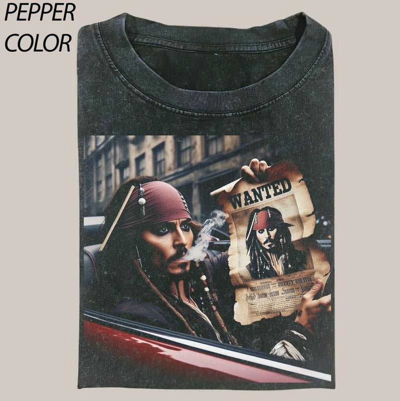 Captain's Warrant Funny Graphic Tees - Vintage Short Sleeve T-Shirt for Women - 100% Cotton - All Seasons