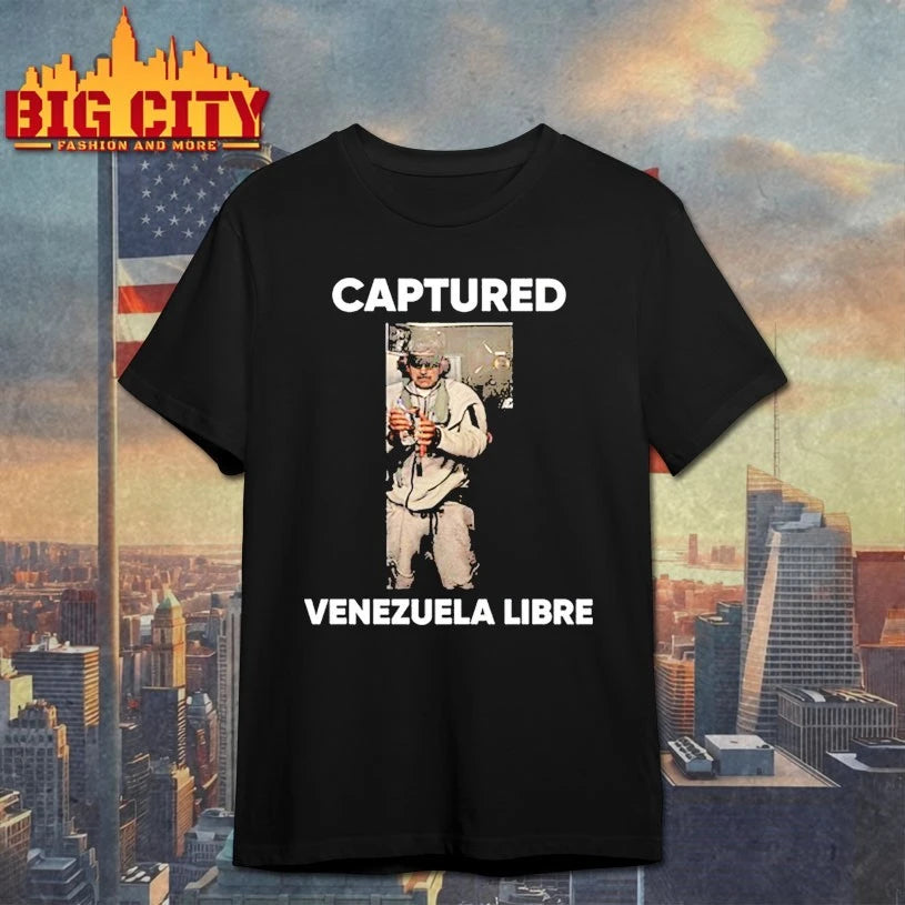 Captured Nicolas maduro venezuela libre shirt