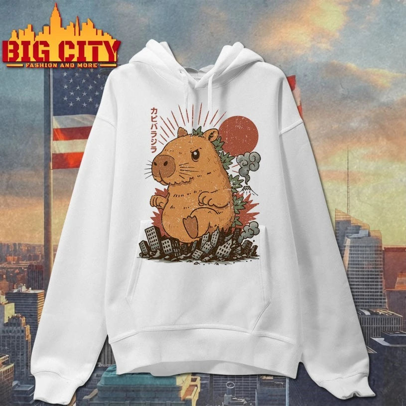 Capyzilla x Godzilla shirt