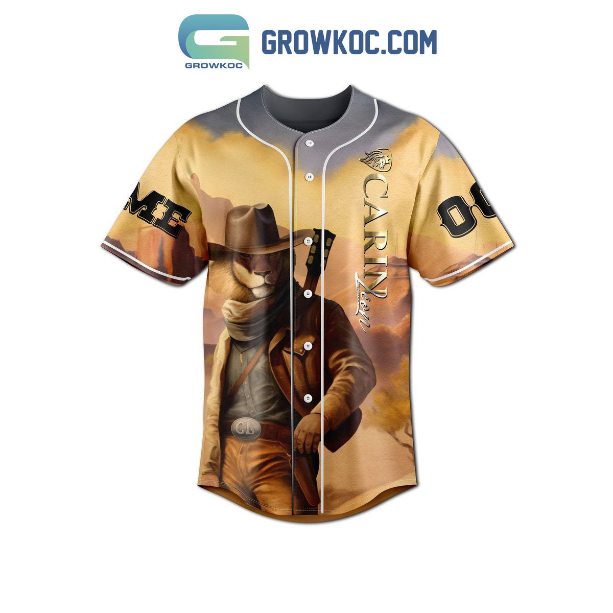 Carin Leon Tour Personalized Baseball Jersey