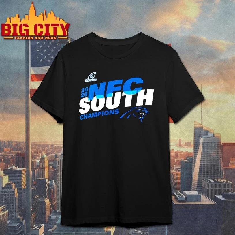 Carolina Panthers 2025 NFC South Champions shirt