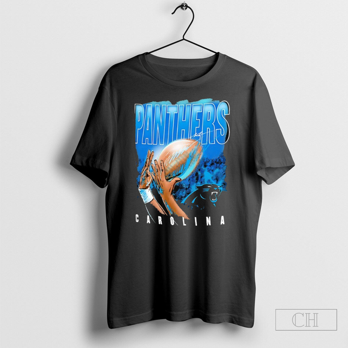 Carolina Panthers Fingertip Catch Foundation Tee Shirt