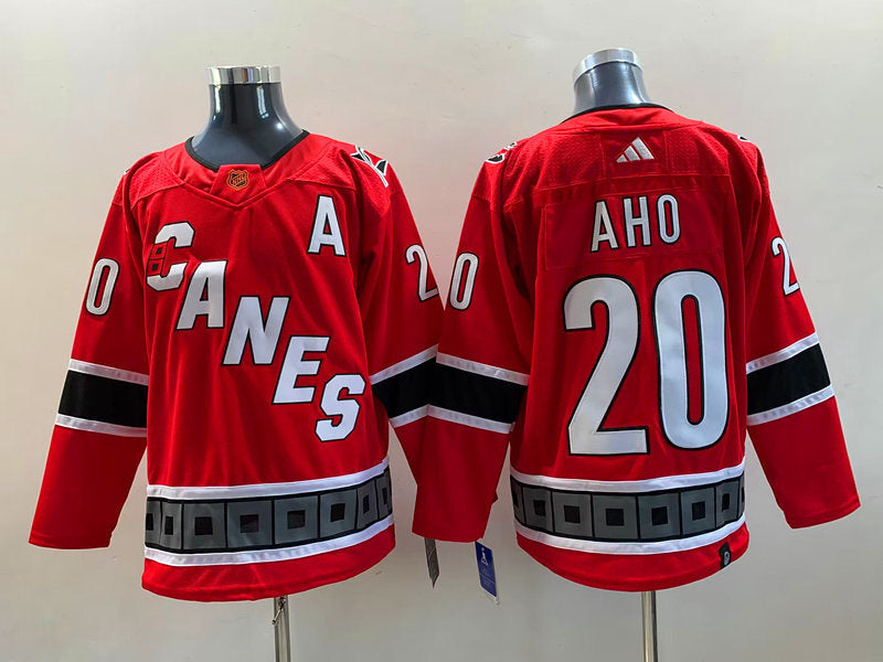 Carolina Hurricanes #20 Sebastian Aho Style 5