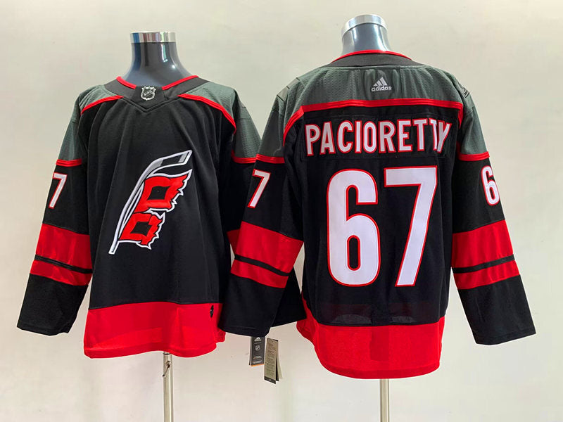 Carolina Hurricanes #67 Max Paciorett Style 2