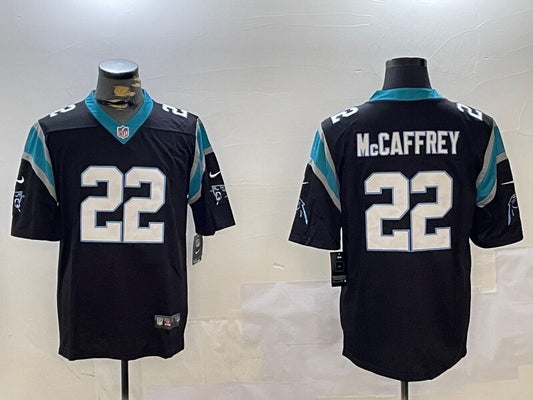 Carolina Panthers #22 Christian McCaffrey V2 Style 4